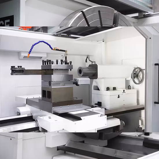 Fanuc Controller Pinça Hidráulica 5000 Rpm Torno CNC de Fuso Duplo e Torre Dupla (DS-5246DT)