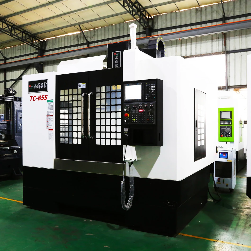 3 Axis 4 Axis 5 Axis Vertical CNC Milling Machine Center for Metal Heavy Cutting Tc-855 Vmc855