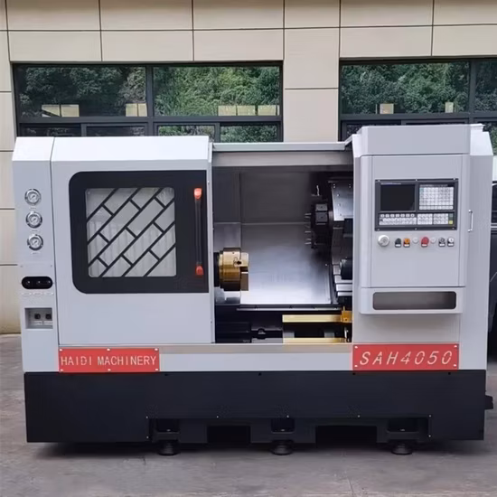 Sah4030 Chinese Dalian CNC Slant Bed Turning Machine CNC Lathe