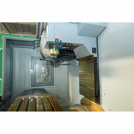 China Fresadora CNC Vmc855 Centro de Usinagem Vertical de 3 Eixos